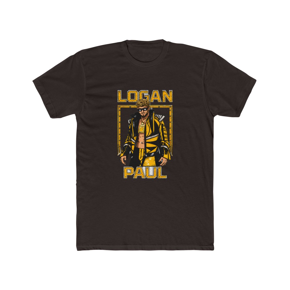 Logan Paul Maverick Yellow Gear T Shirt - alternate angle 3, merchandise