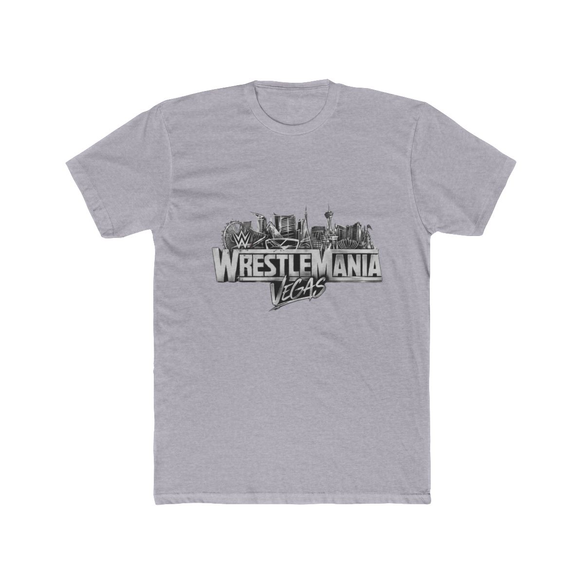 WWE WrestleMania 42 Logo T Shirt - alternate angle 5, merchandise