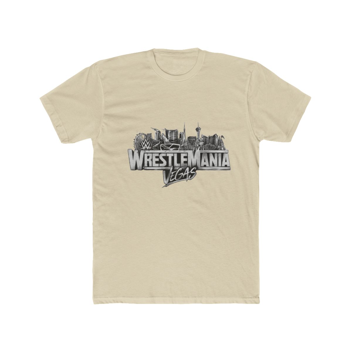WWE WrestleMania 42 Logo T Shirt - alternate angle 5, merchandise