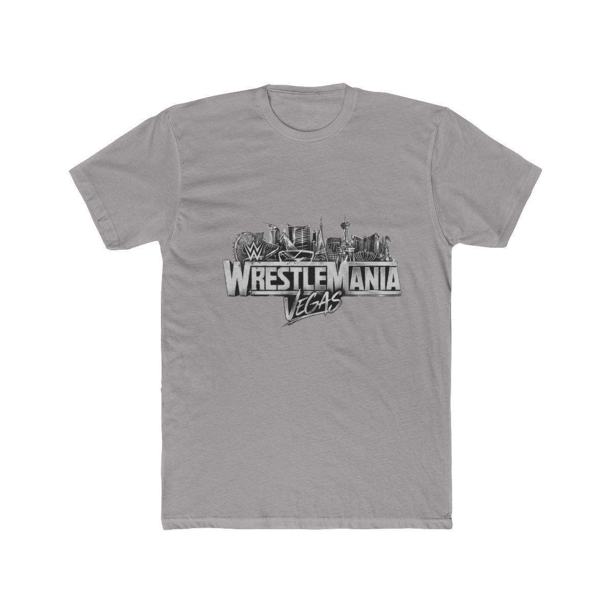 WWE WrestleMania 42 Logo T Shirt - alternate angle 3, merchandise