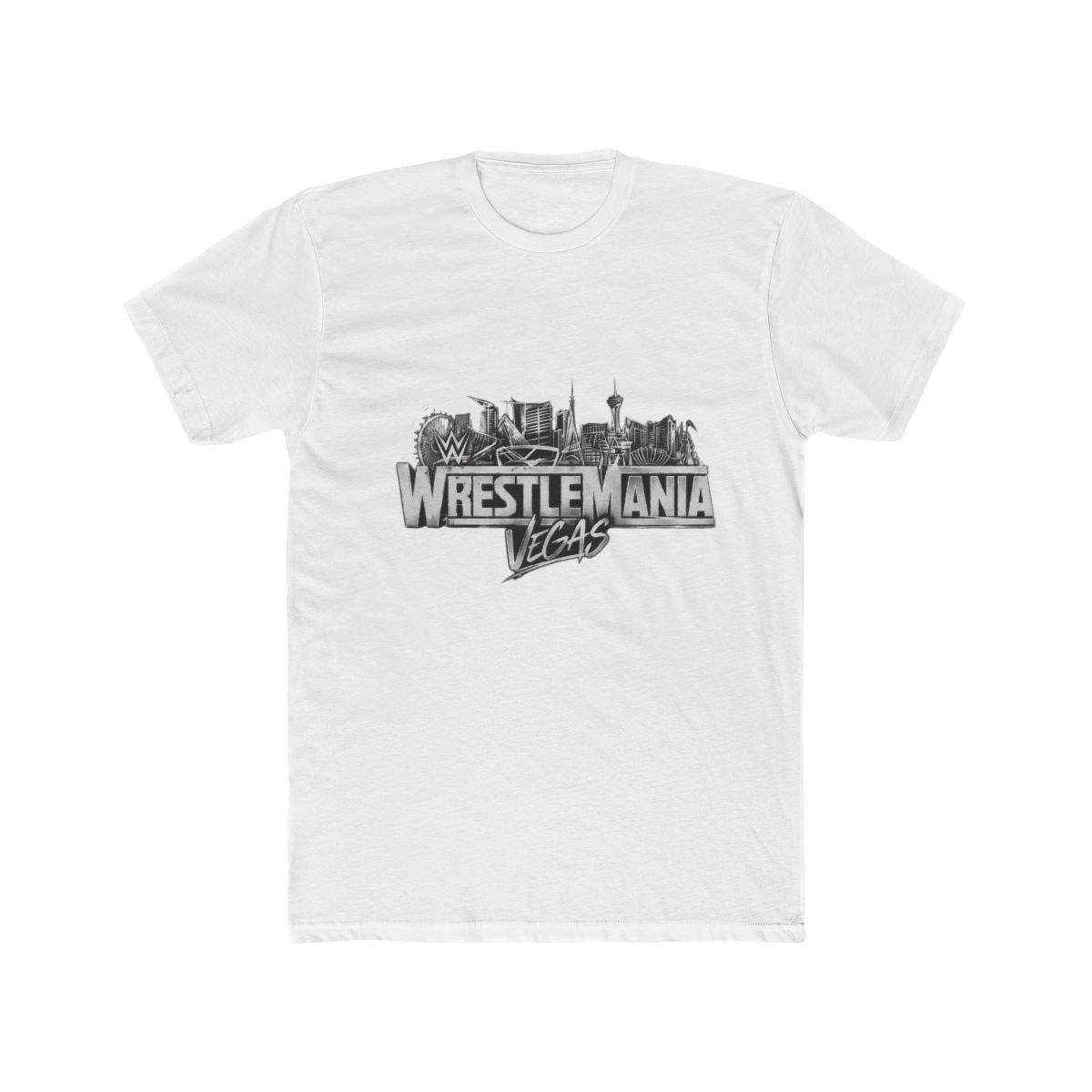 WWE WrestleMania 42 Logo T Shirt - alternate angle 2, merchandise