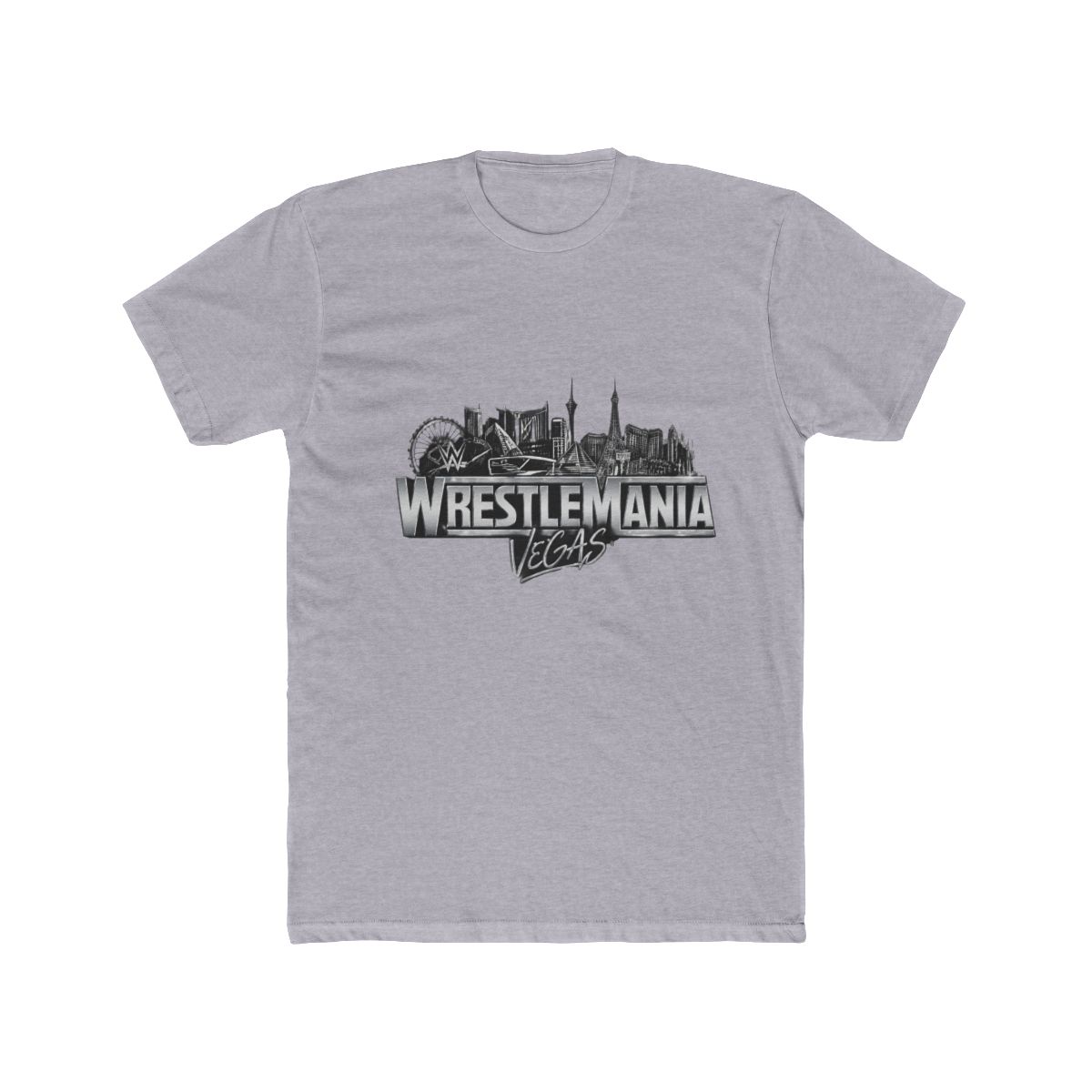 WWE WrestleMania 42 Logo Long Sleeve T Shirt - alternate angle 3, merchandise