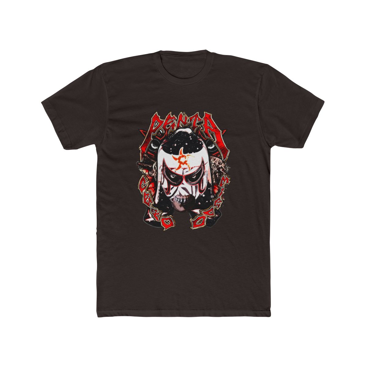 Penta El Zero Miedo – WWE Inspired Lucha Mask Design T Shirt