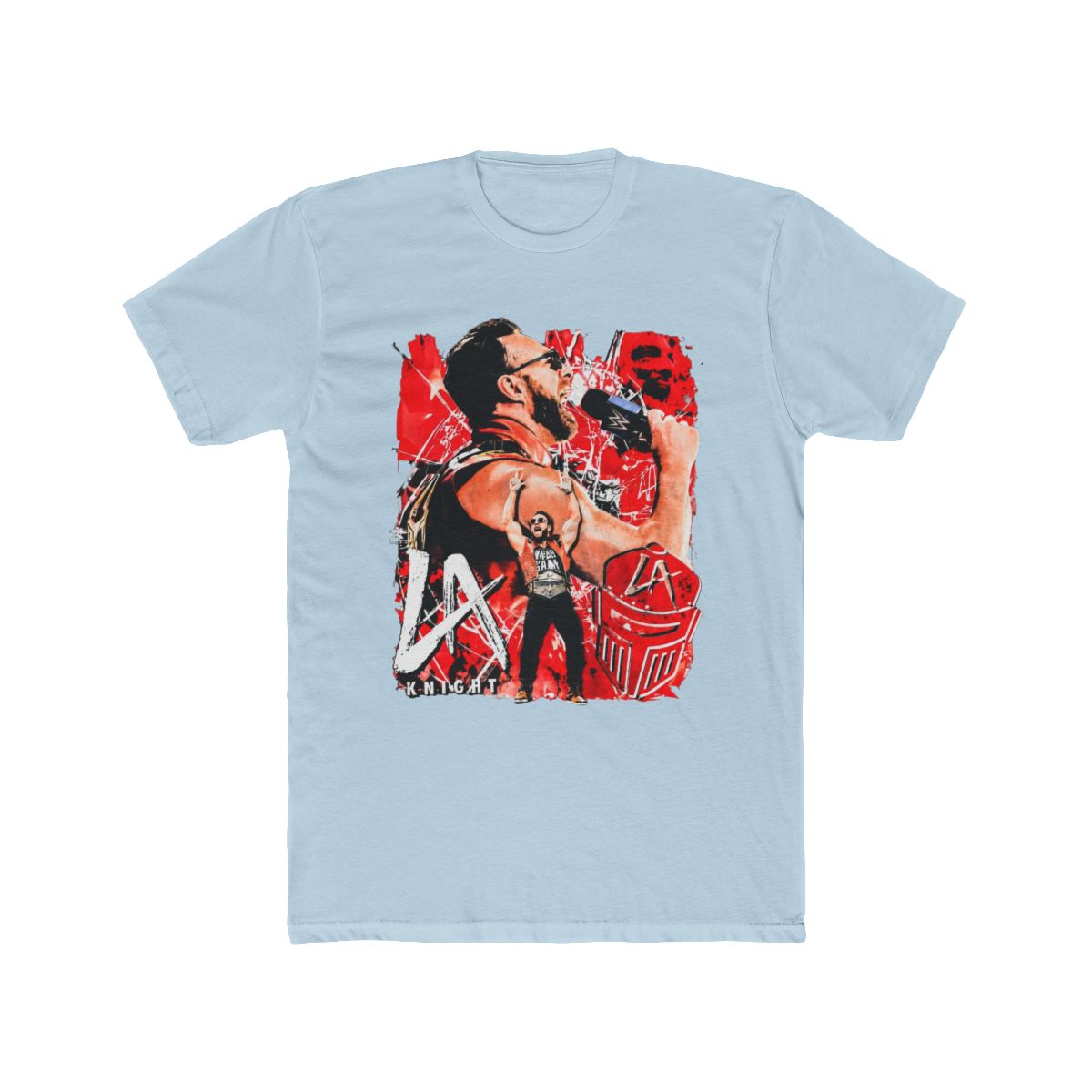 LA Knight WWE T Shirt - alternate angle 2, merchandise