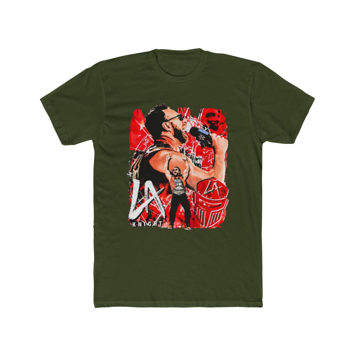LA Knight WWE T Shirt - alternate angle 3, merchandise