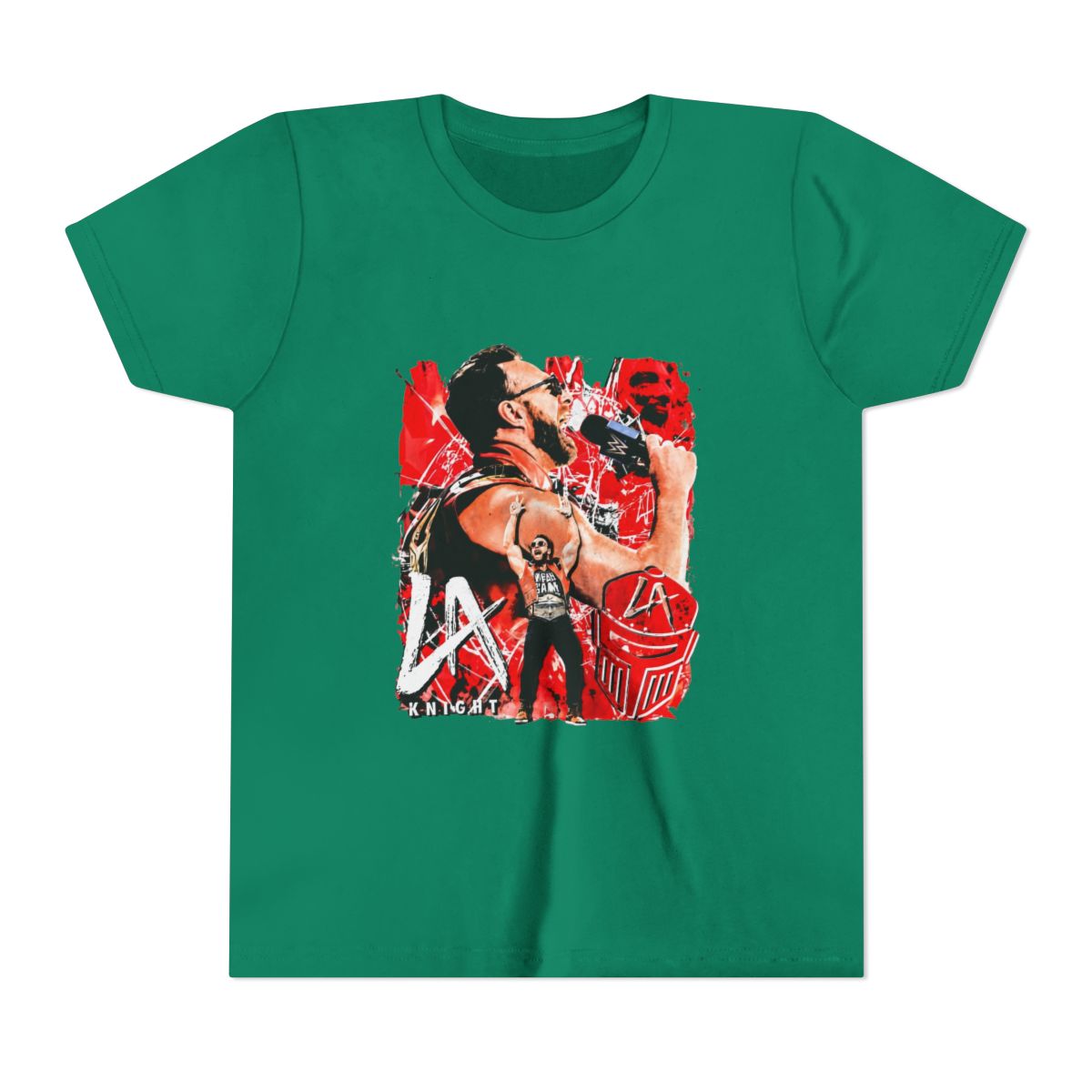 LA Knight WWE Kids T Shirt - alternate angle 4, merchandise