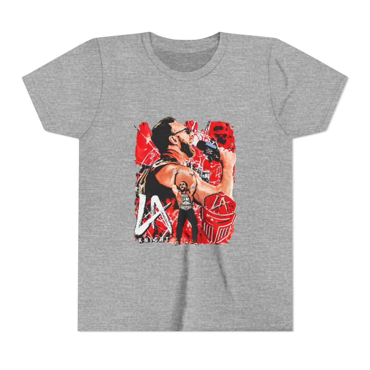 LA Knight WWE Kids T Shirt - alternate angle 5, merchandise