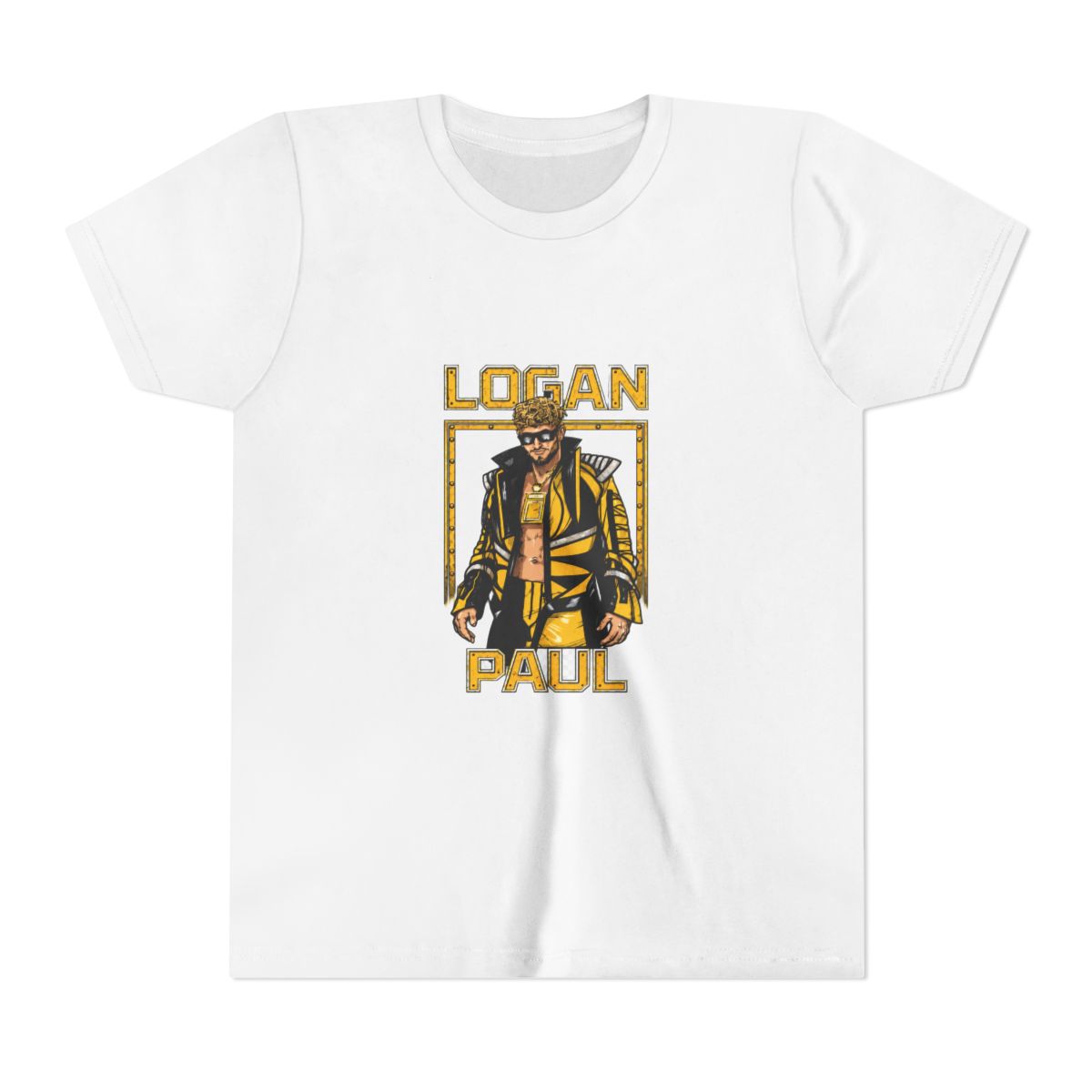 Logan Paul Maverick Yellow Gear Kids T Shirt