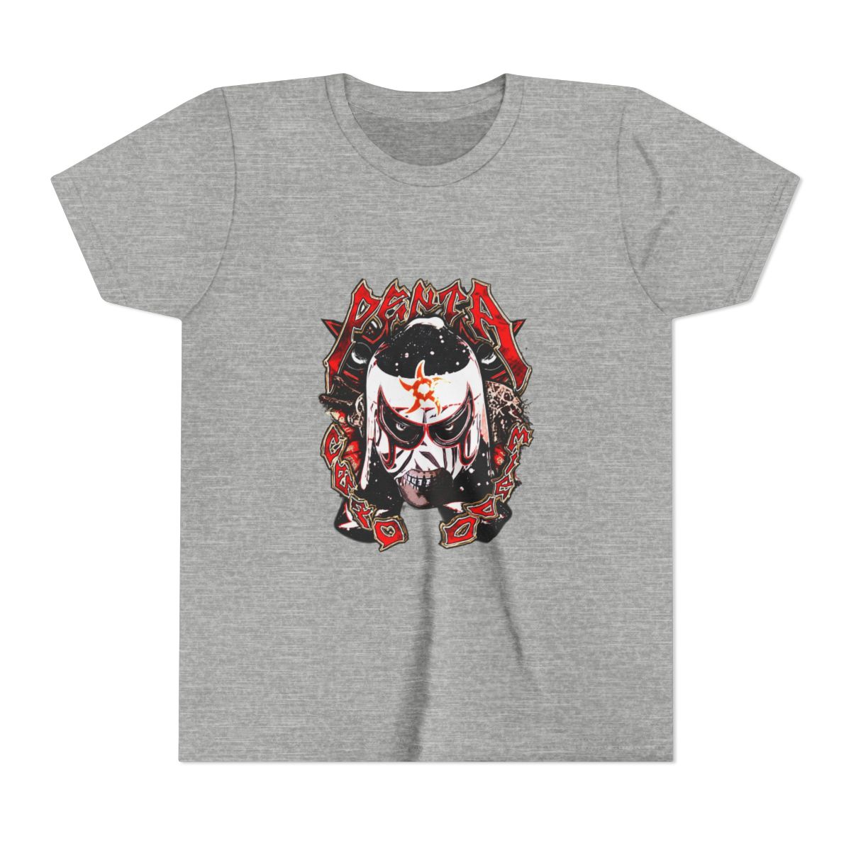 Penta El Zero Miedo – WWE Inspired Lucha Mask Design Kids T Shirt