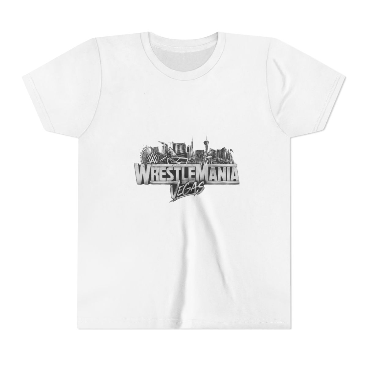 WWE WrestleMania 42 Logo Kids T Shirt