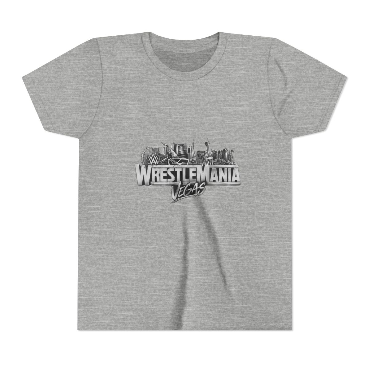 WWE WrestleMania 42 Logo Kids T Shirt - alternate angle 5, merchandise